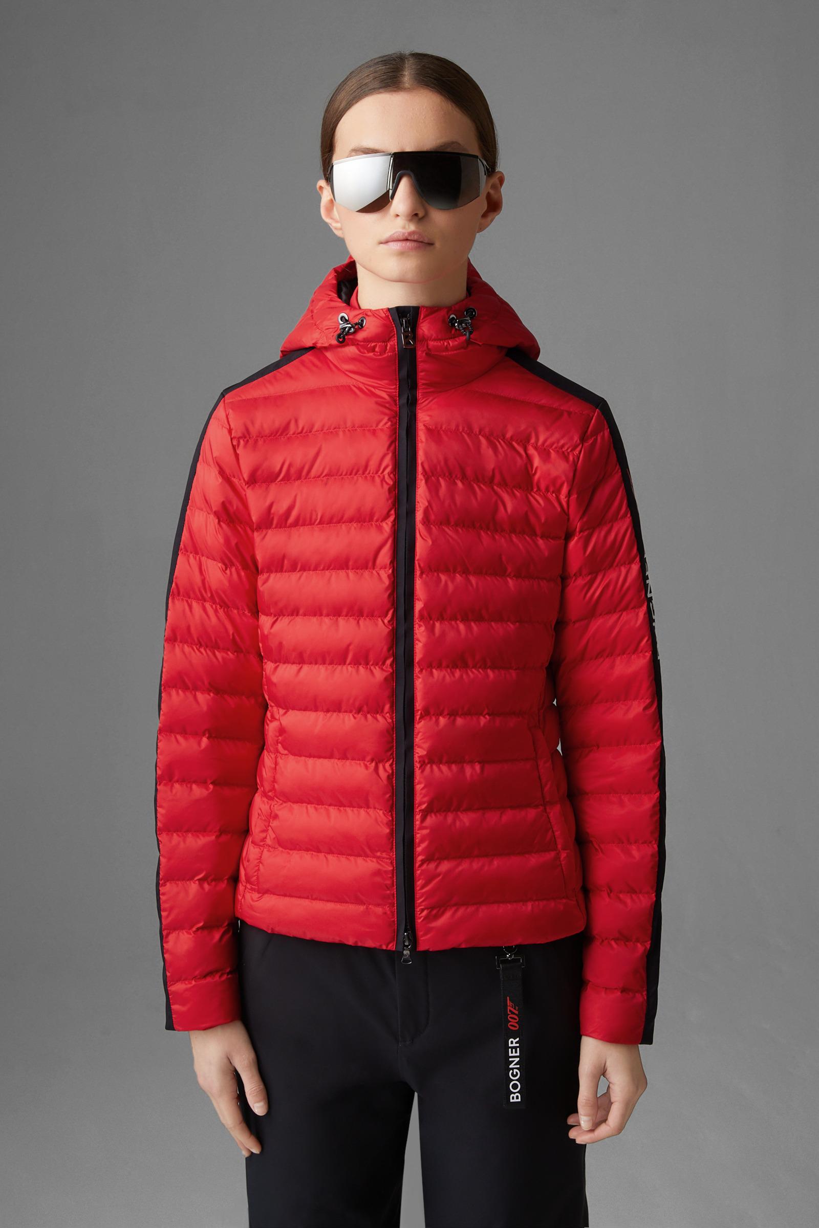 Bogner Paloma Quilted Jacket in Red | Lyst