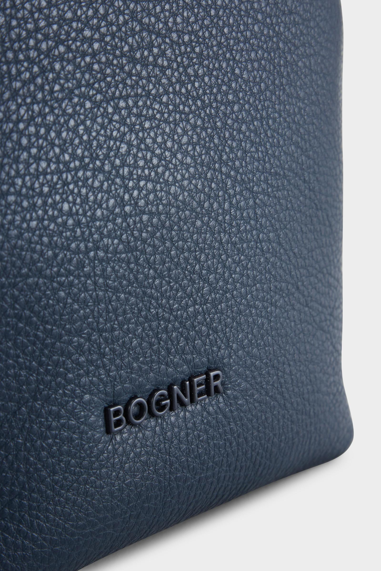 Bogner Leather Andermatt Flavia Shoulder Bag In Navy Blue - Save 41% - Lyst