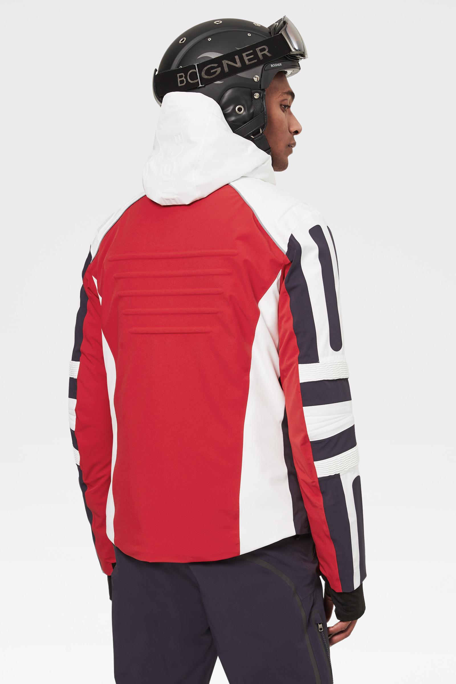 Bogner Kaleo Ski Jacket In Red/white/black for Men | Lyst Australia
