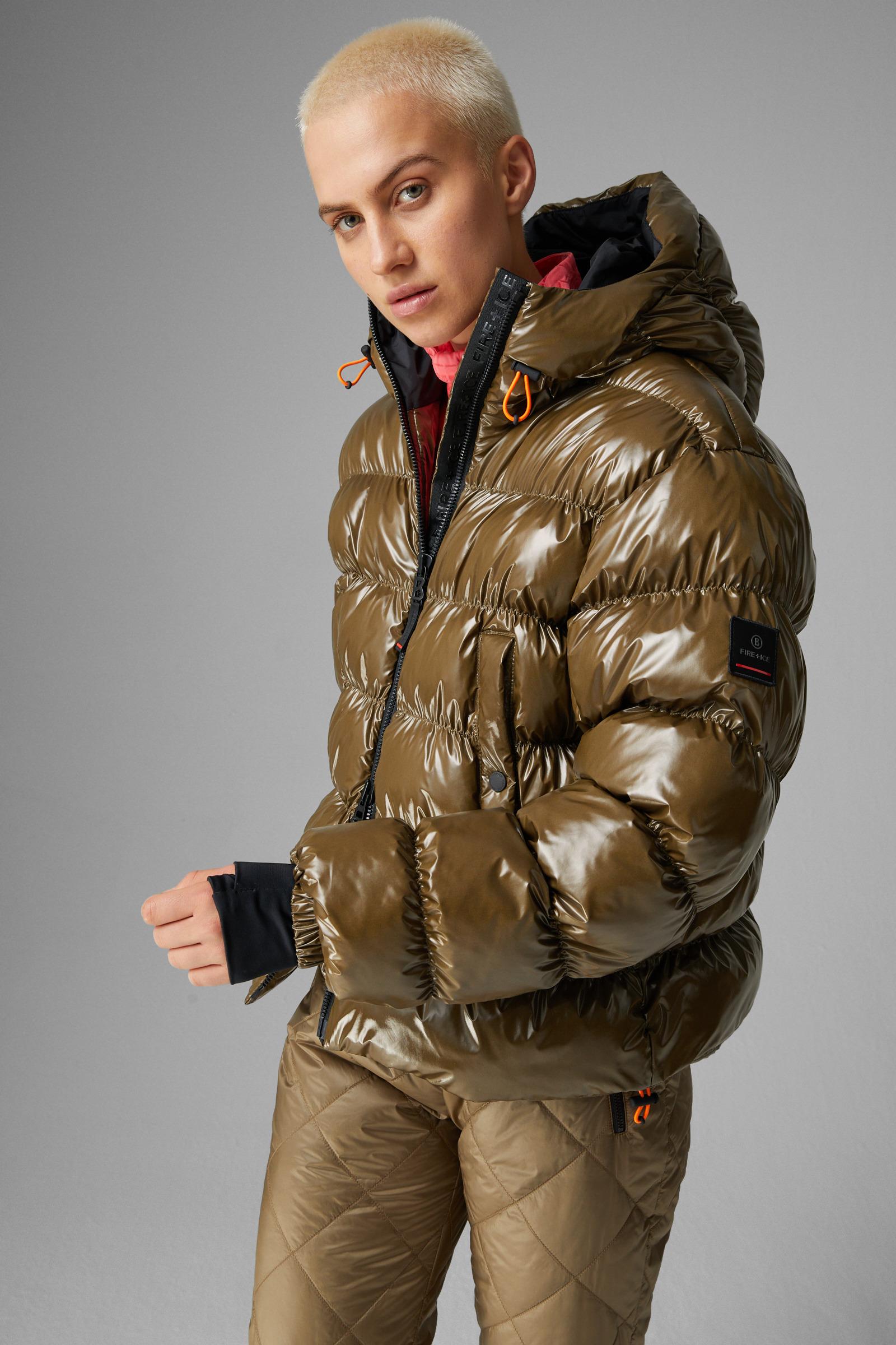 Bogner Fire + Ice Rosetta Quilted Jacket in Brown | Lyst