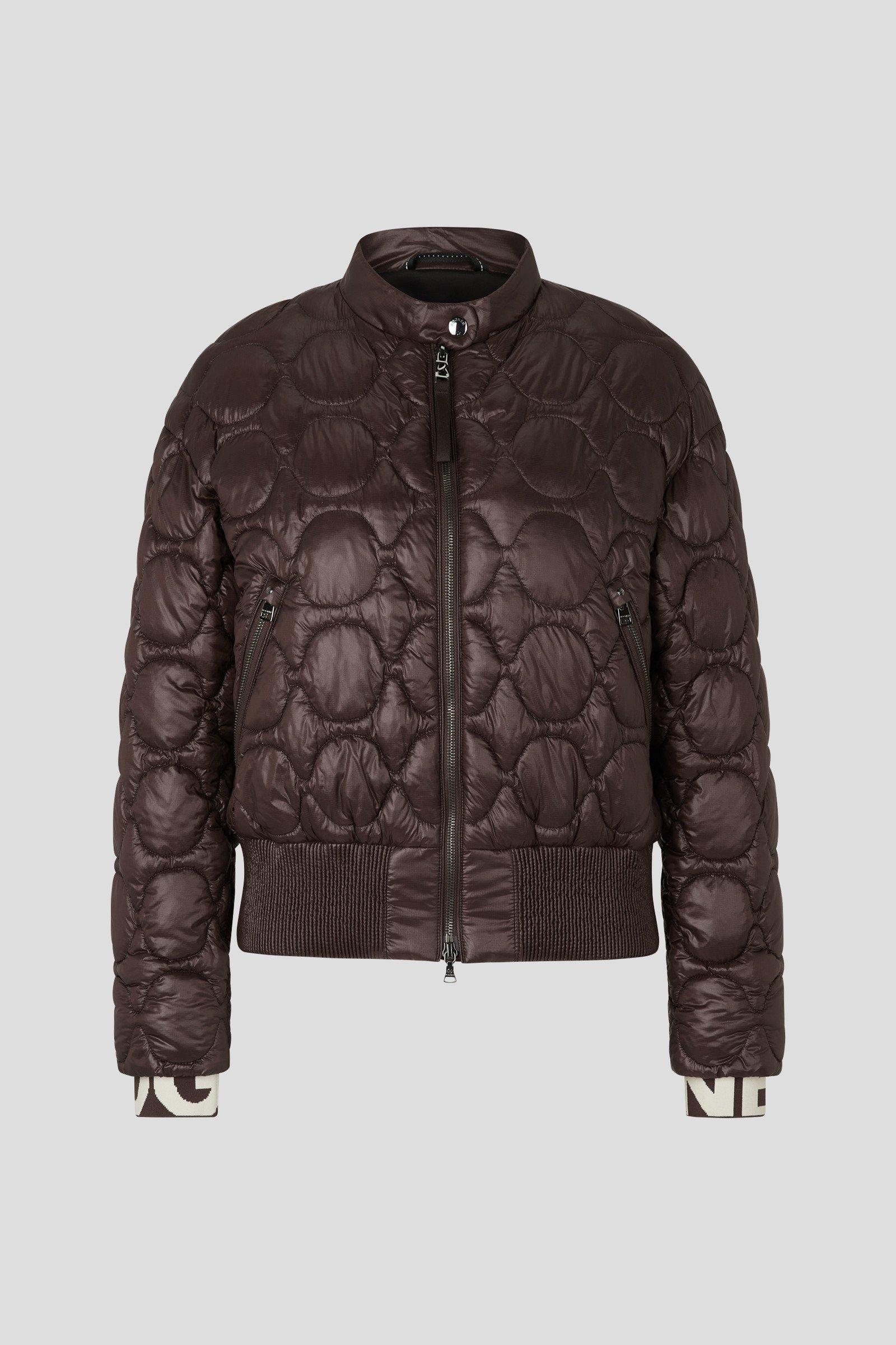 Bogner Rosy Quilted Jacket in Brown Lyst