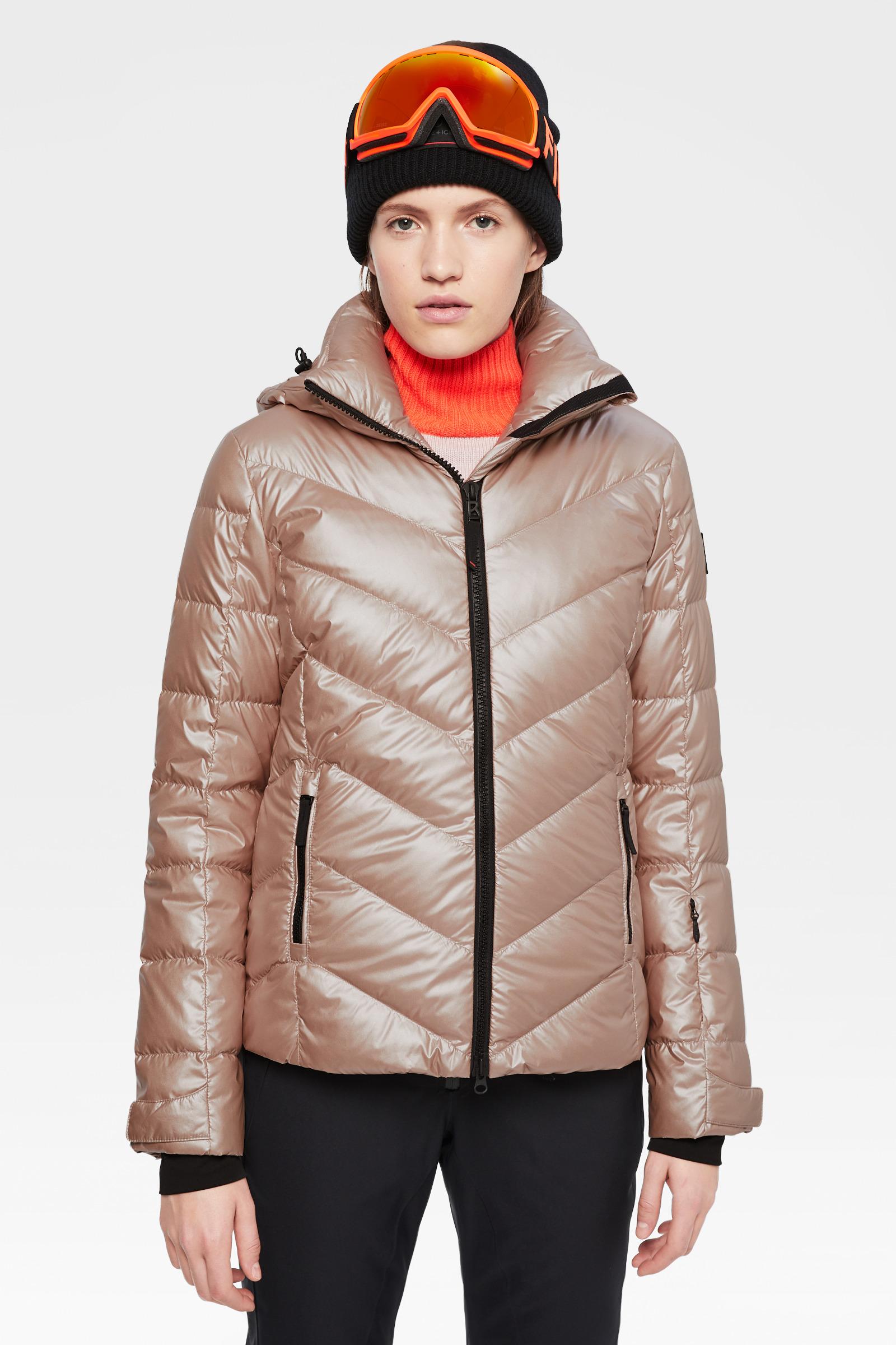 rose gold ski jacket