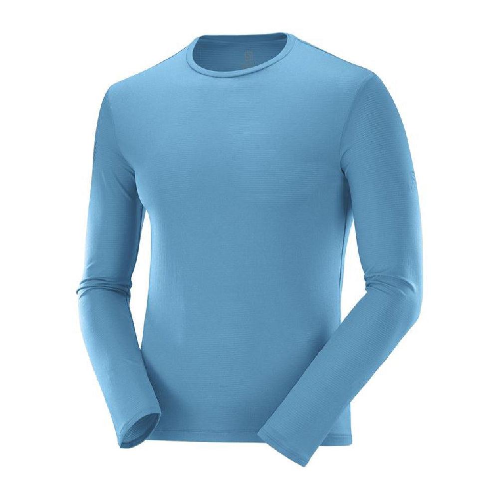 Salomon Men's Long Sleeve T-shirt Agile Training Ls Sky Blue Celeste for  Men | Lyst