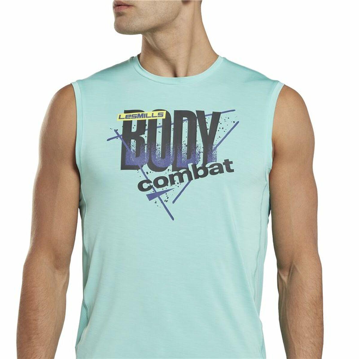 Reebok Men's Sleeveless T-shirt Les Mills® Bodypump® Activchill Blue in  Green for Men | Lyst