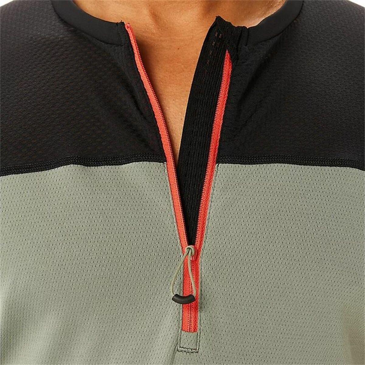 Asics Men's Short Sleeve T-shirt Fujitrail Top Green for Men | Lyst