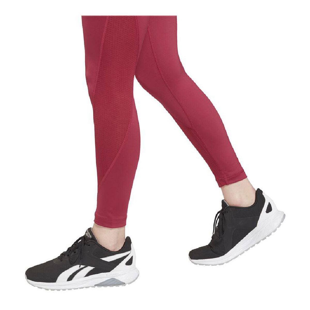 W Workout Mesh in Lyst Pink | Sport Women leggings Red (xs) Reebok Ready For