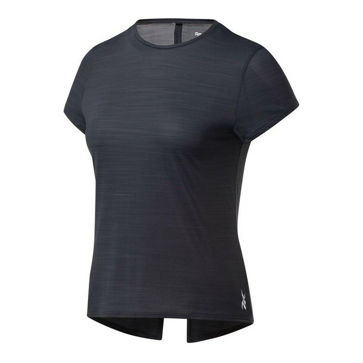 Reebok Women\'s Short Sleeve T-shirt Workout Ready Activchill Black in Blue  | Lyst