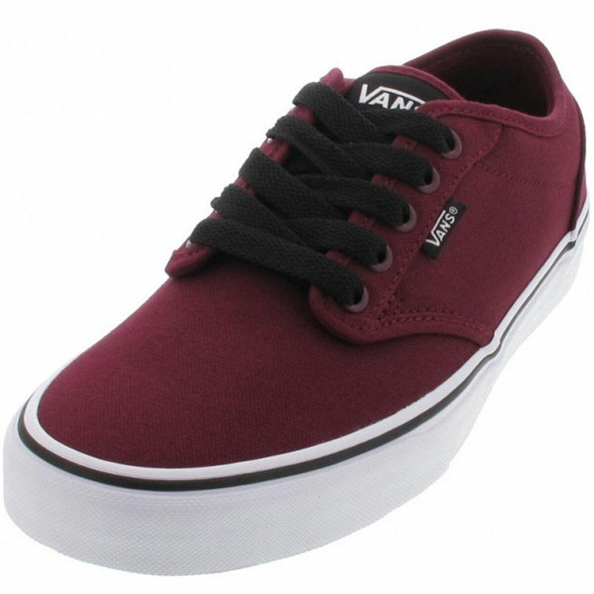 Vans Men's Casual Trainers Atwood Maroon in Red for Men | Lyst