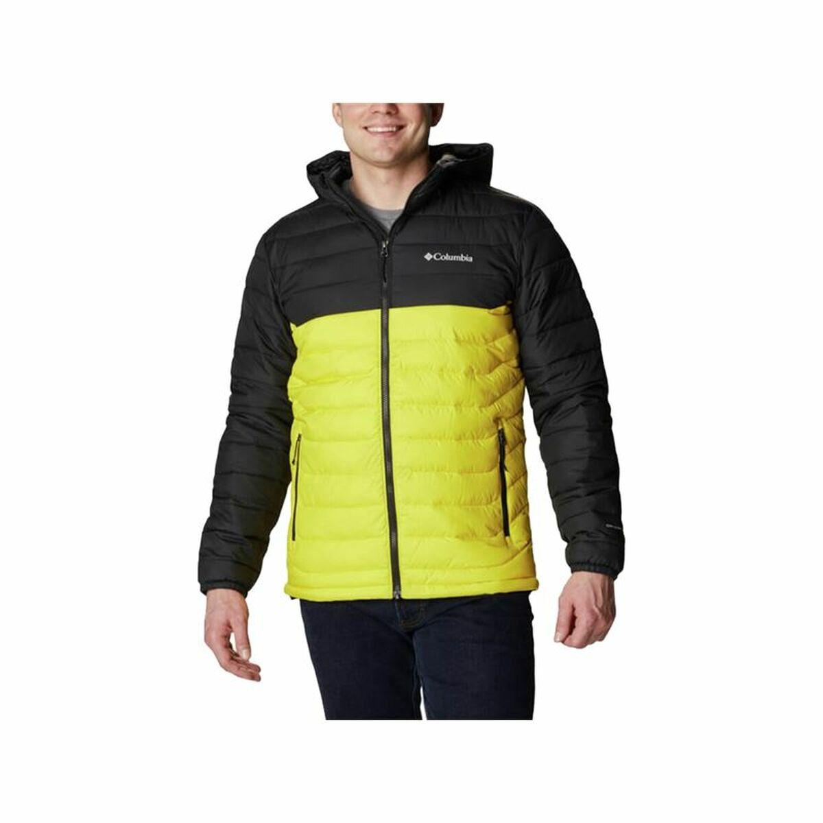Yellow and black columbia jacket Clearance