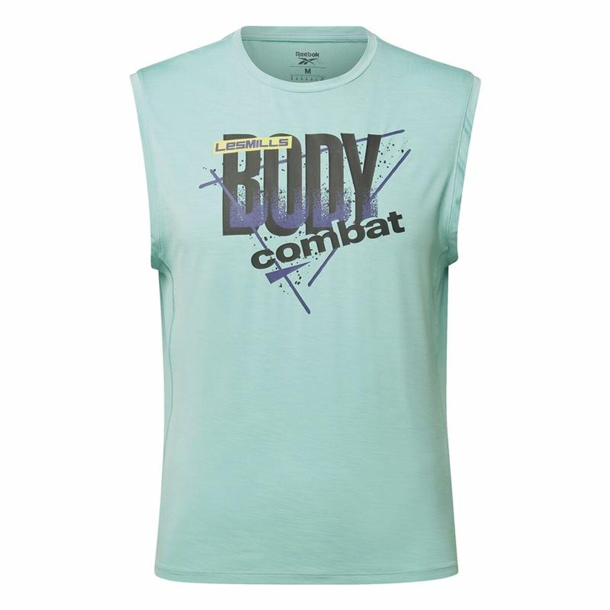 Maaltijd de begeleiding stewardess Reebok Men's Sleeveless T-shirt Les Mills® Bodypump® Activchill Blue in  Green for Men | Lyst