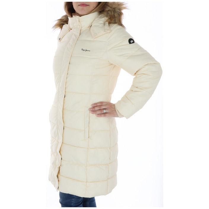Pepe Jeans Women Jacket in Natural | Lyst