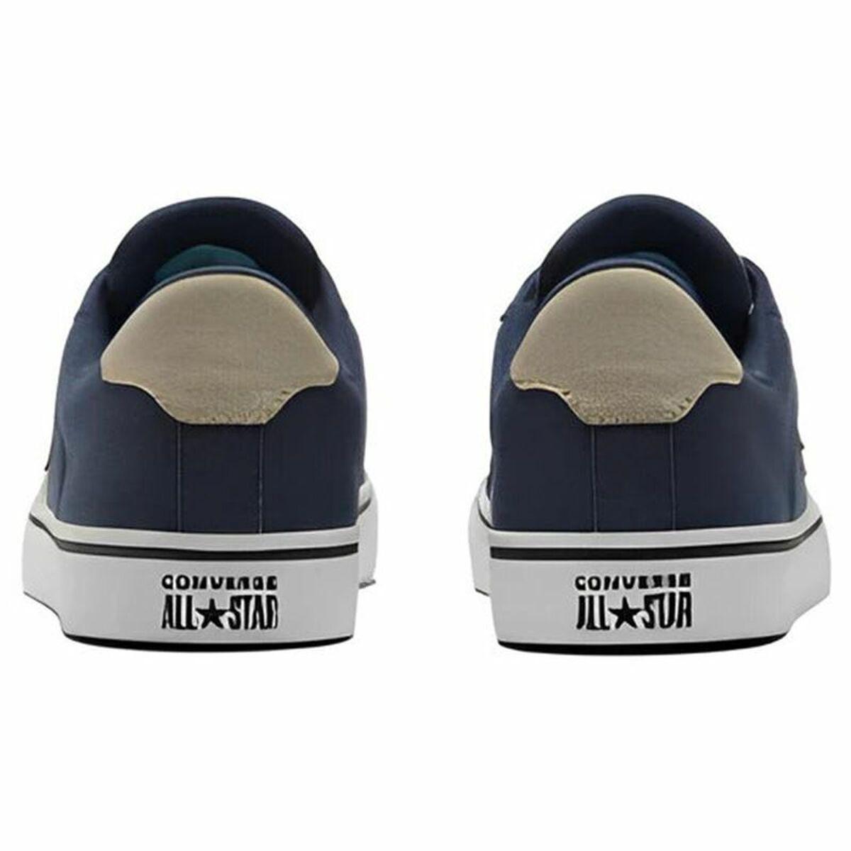 men navy blue converse