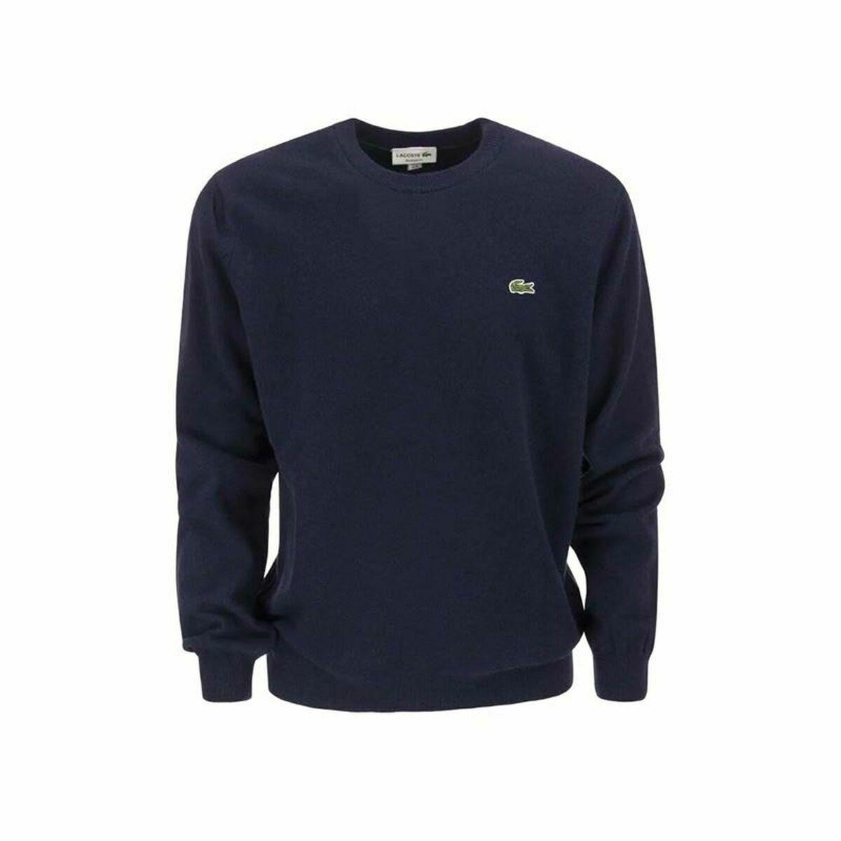 Lacoste Men's Sweatshirt Without Hood Tricot Navy Blue for Men | Lyst