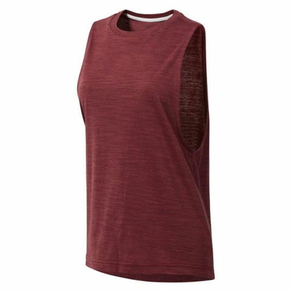 Reebok Women's Sleeveless T-shirt El Marble Muscle Tank Burgundy in Red |  Lyst