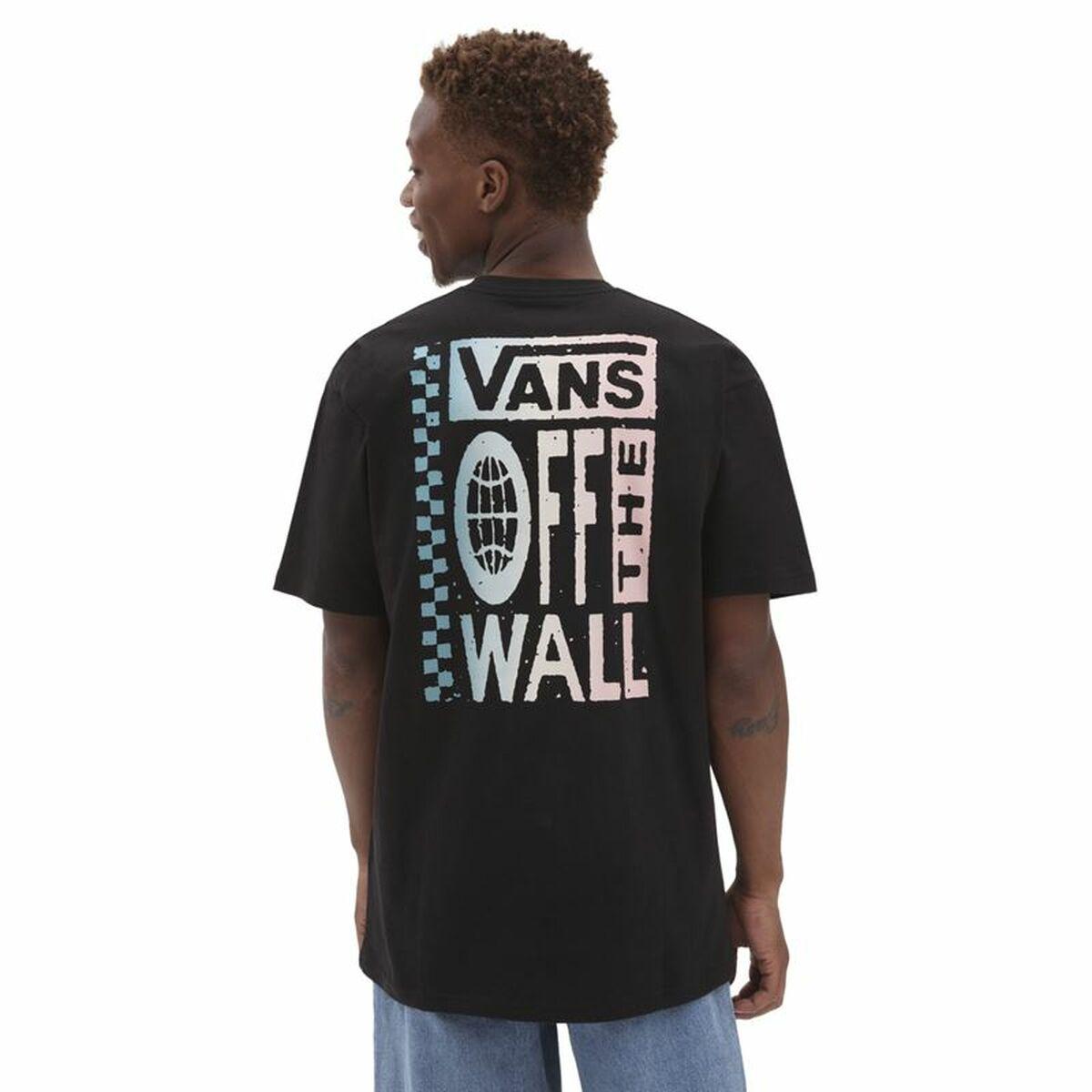 Vans Short Sleeve T-shirt Global Stack-b Black Men for Men | Lyst