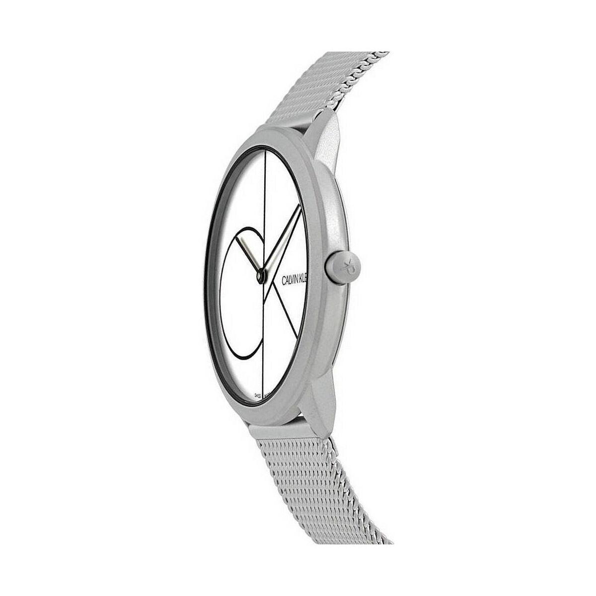 Calvin Klein Men's Watch Minimal (ø 40 Mm) in Metallic for Men | Lyst