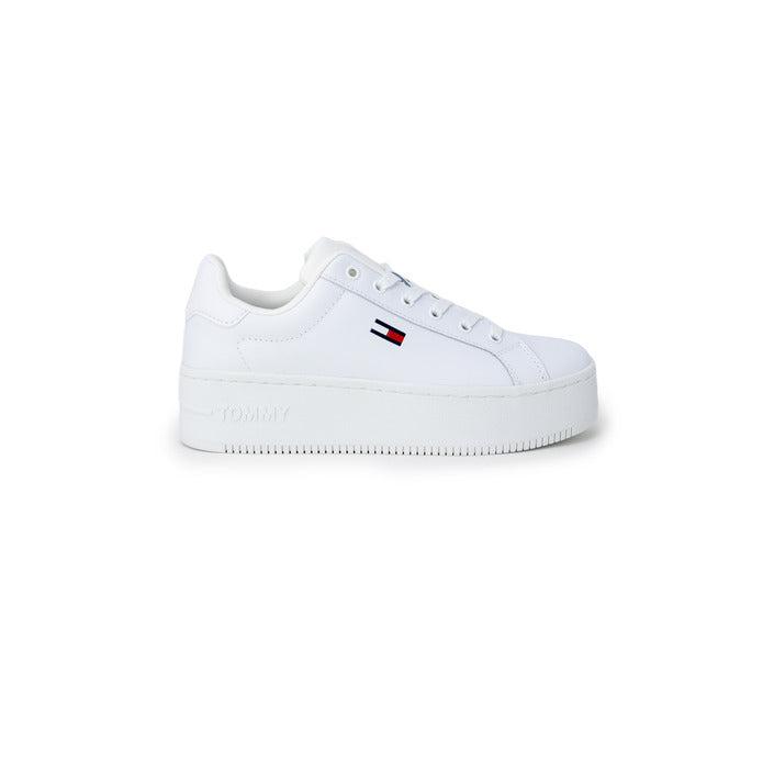 TOMMY HILFIGER JEANS Women Sneakers in White | Lyst