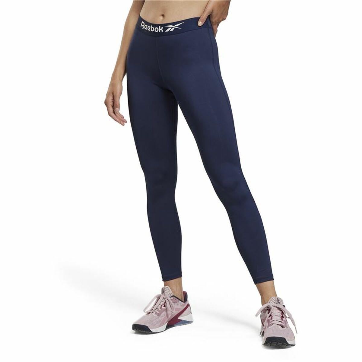 Reebok Sport leggings For Women Workout Ready Navy Blue | Lyst