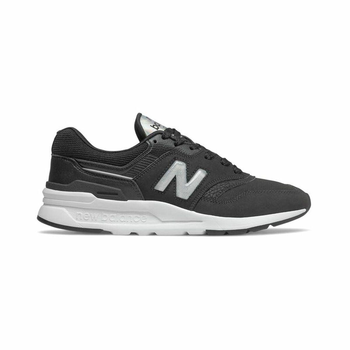 New Balance Sports Trainers For Women 997 Lady Black | Lyst