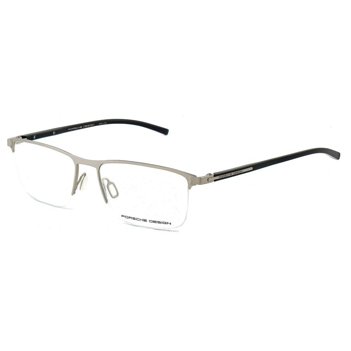 Porsche Design Men'spectacle Frame P8371-b-54 Ø 54 Mm Silver in White ...