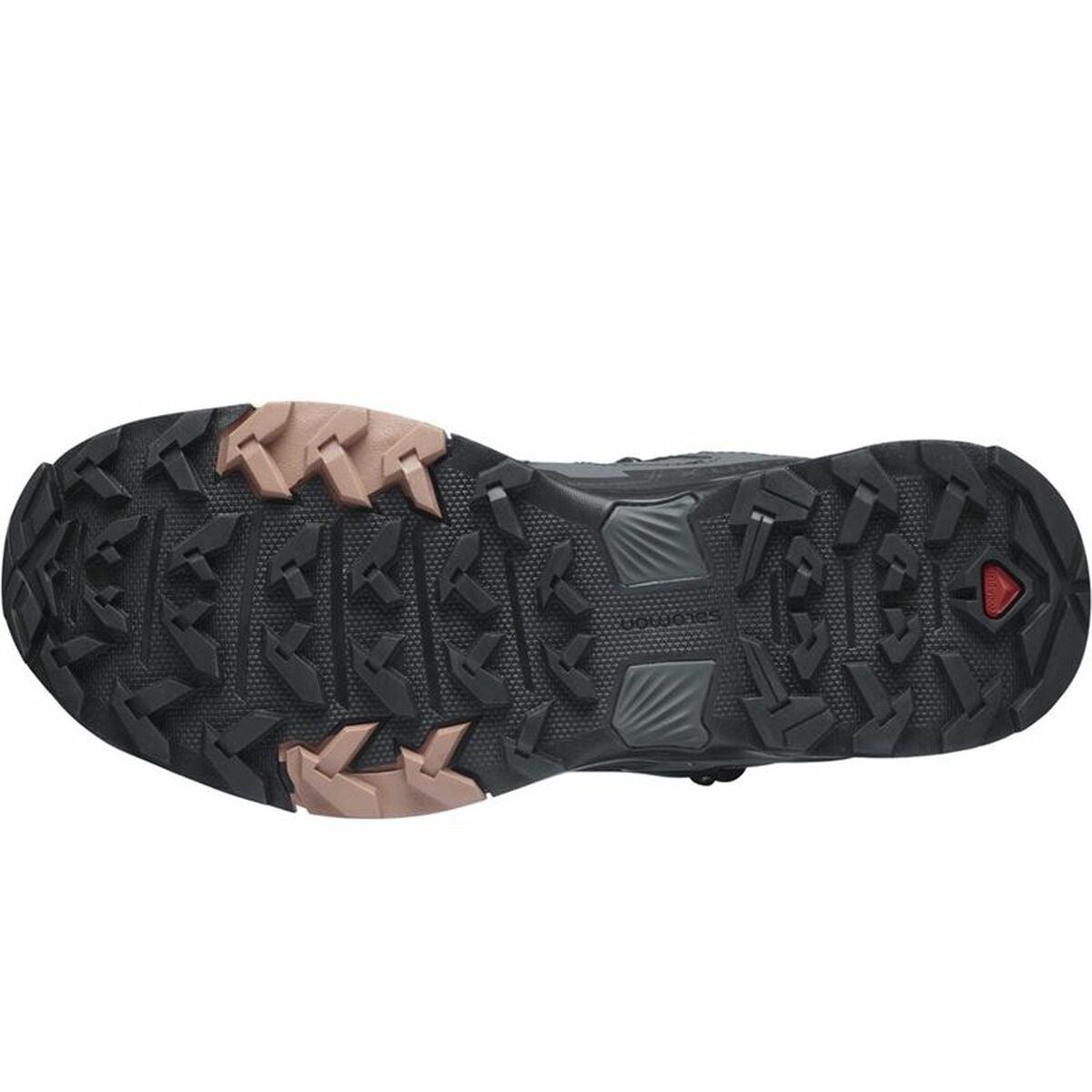 Salomon Hiking Boots X Ultra 4 Mid Gore-tex Lady Dark Grey in Black | Lyst
