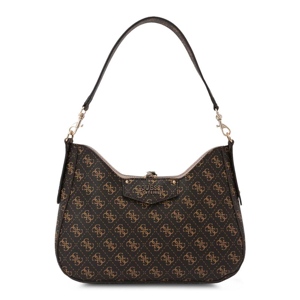 Guess Picnic Mini Shoulder Bag Handbag (Brown), Women's