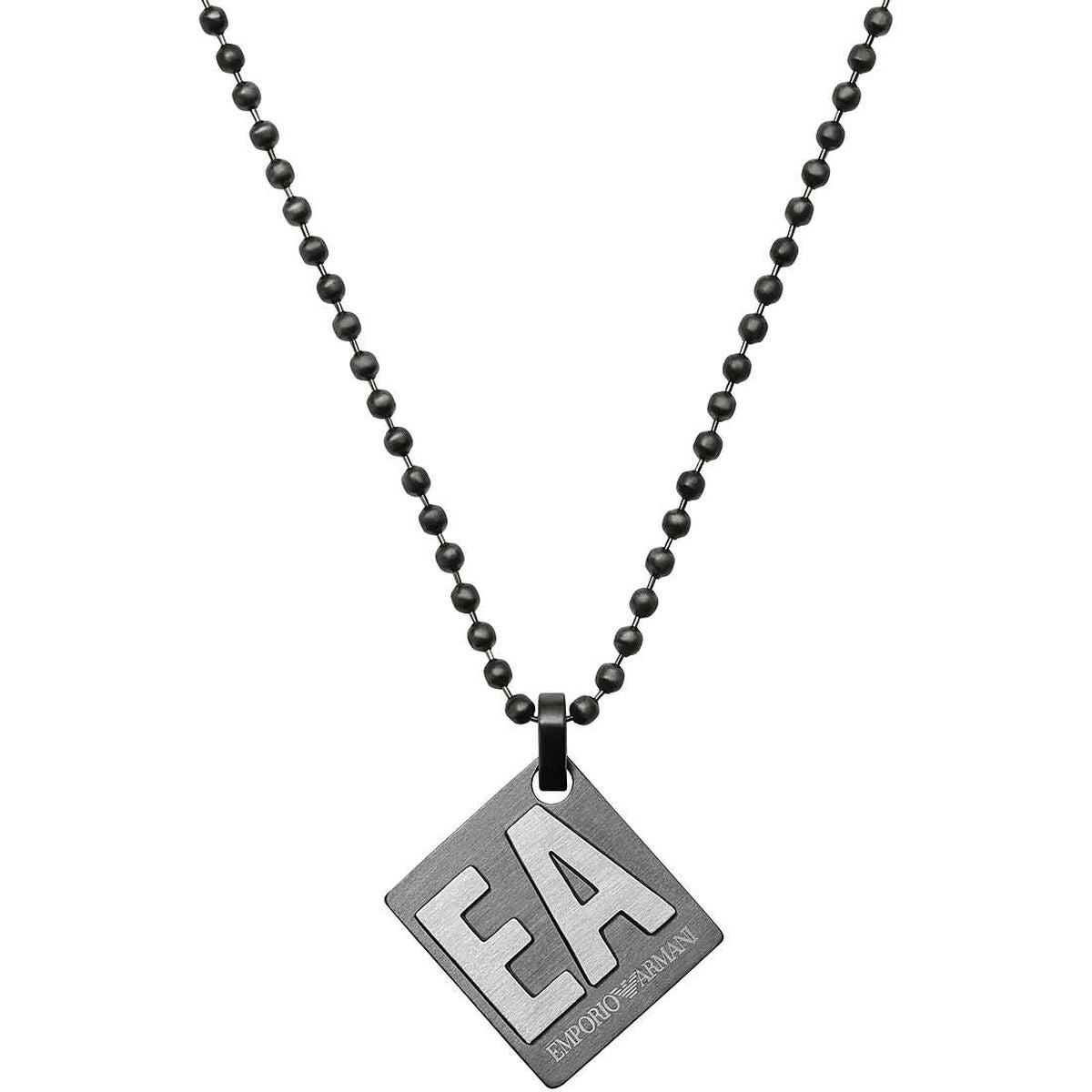 Emporio Armani Men's Necklace Essential in Metallic for Men | Lyst