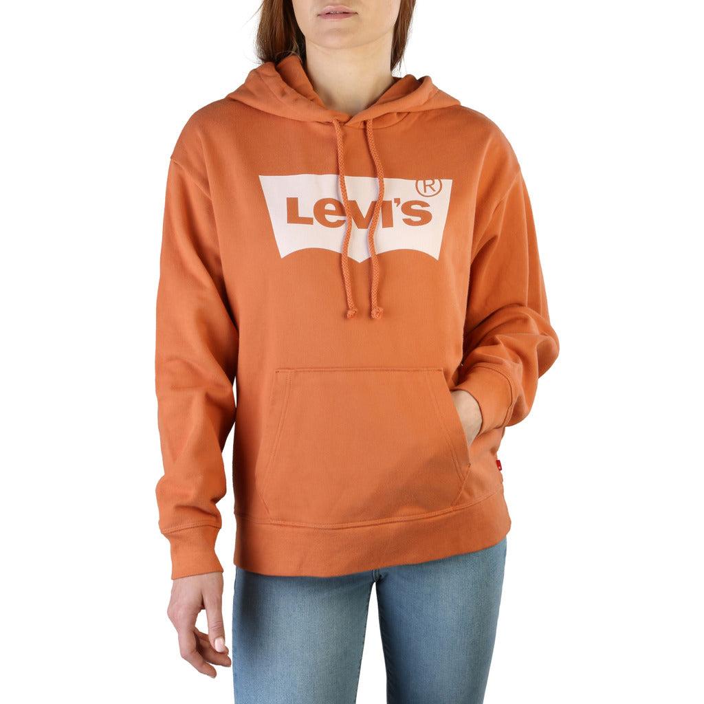 Levi's Levis Sweatshirt in Orange | Lyst
