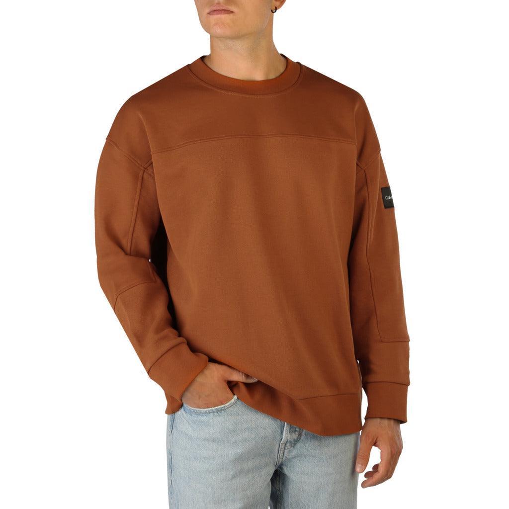 Calvin Klein K10k109708 Sweatshirts in Brown for Men | Lyst UK