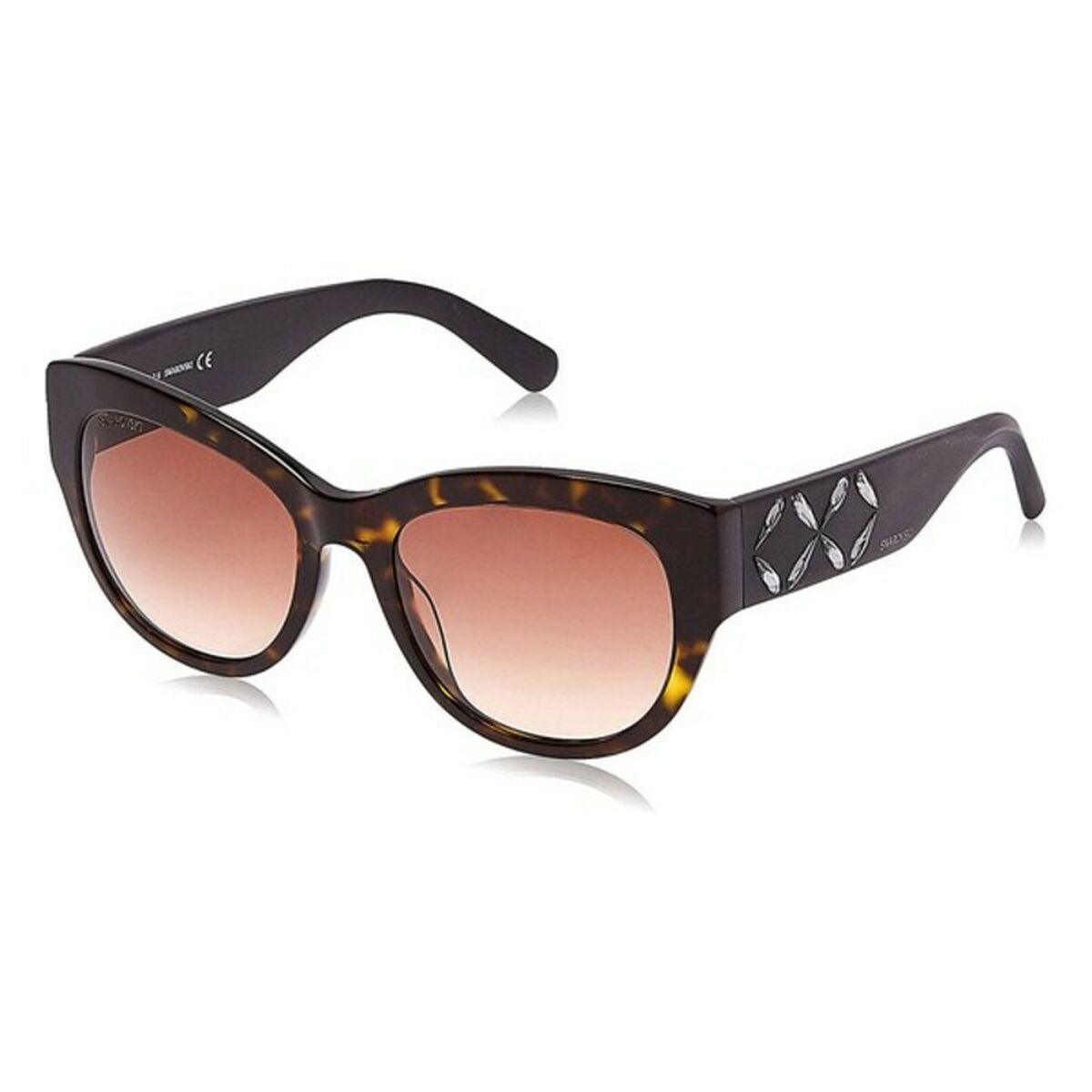 Swarovski Ladies'sunglasses Sk0127-5452f (ø 54 Mm) in Brown | Lyst