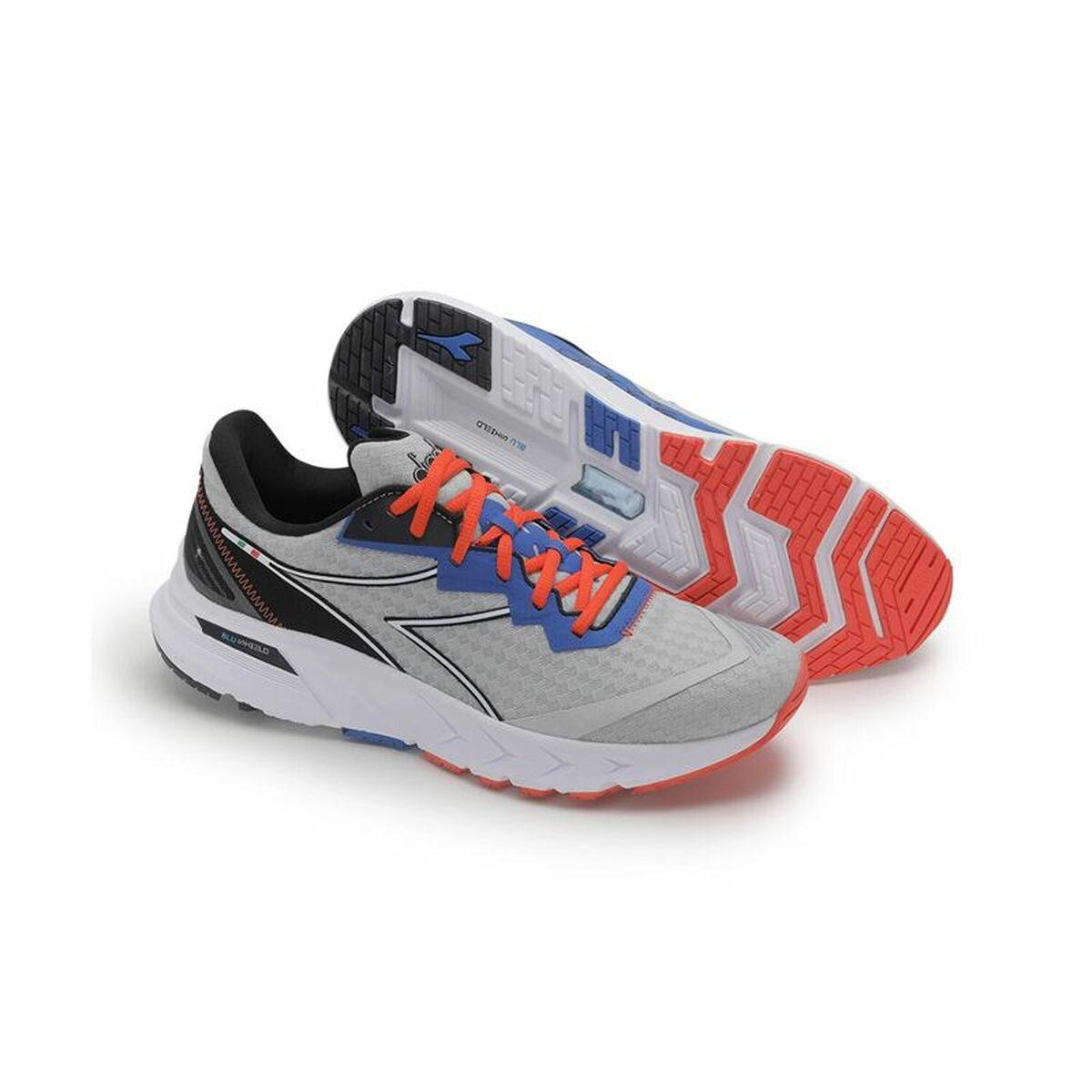 Diadora Running Shoes For Adults Mythos Blushield Volo 2 Men Light Grey in  Blue for Men | Lyst