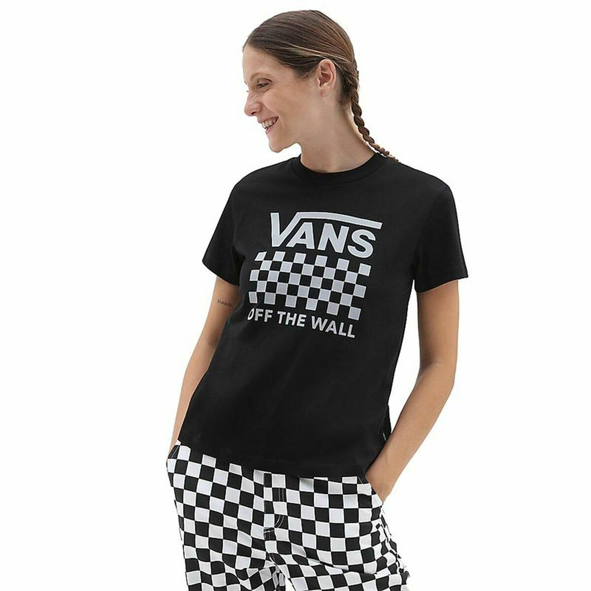 Vans Women's Short Sleeve T-shirt Lock Box in Black | Lyst