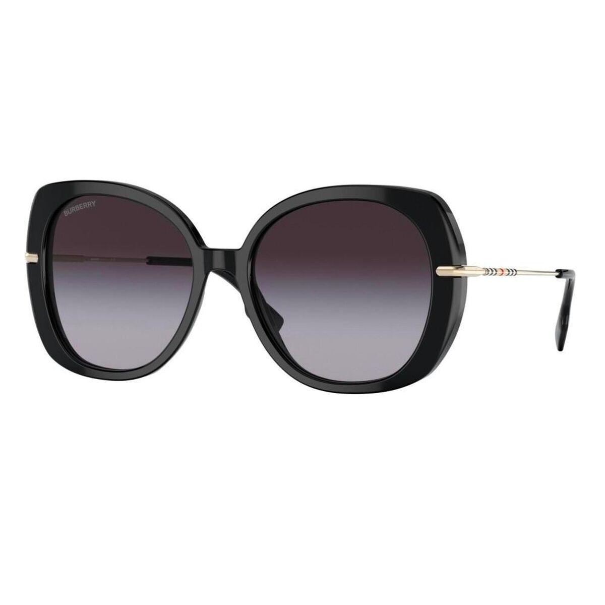 Burberry Ladies' Sunglasses Eugenie Be 4374 in Black | Lyst