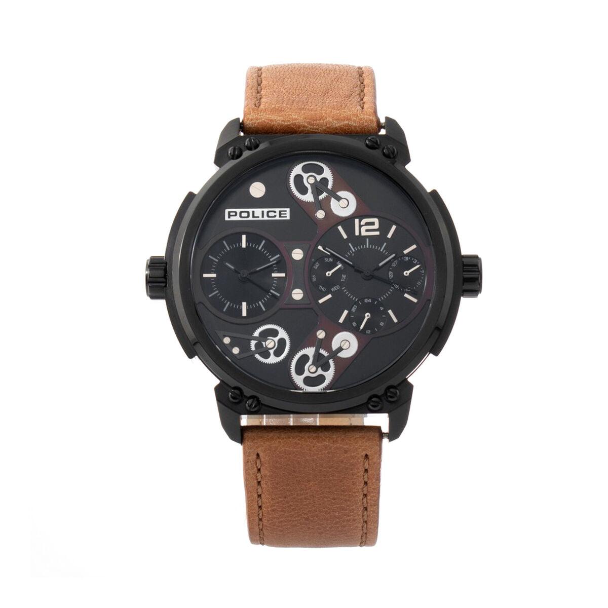 Police hot sale steampunk watch