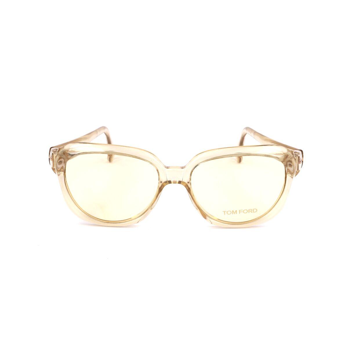 Tom Ford Ladies'spectacle Frame Ft5094-614 Yellow in Metallic | Lyst