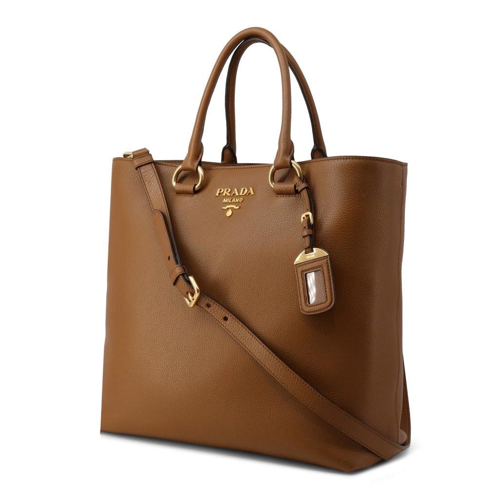 Prada Shopping Bag in Brown | Lyst