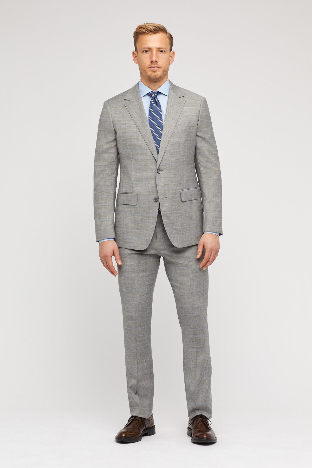 Bonobos Jetsetter Stretch Wool Suit Jacket in Gray for Men Lyst