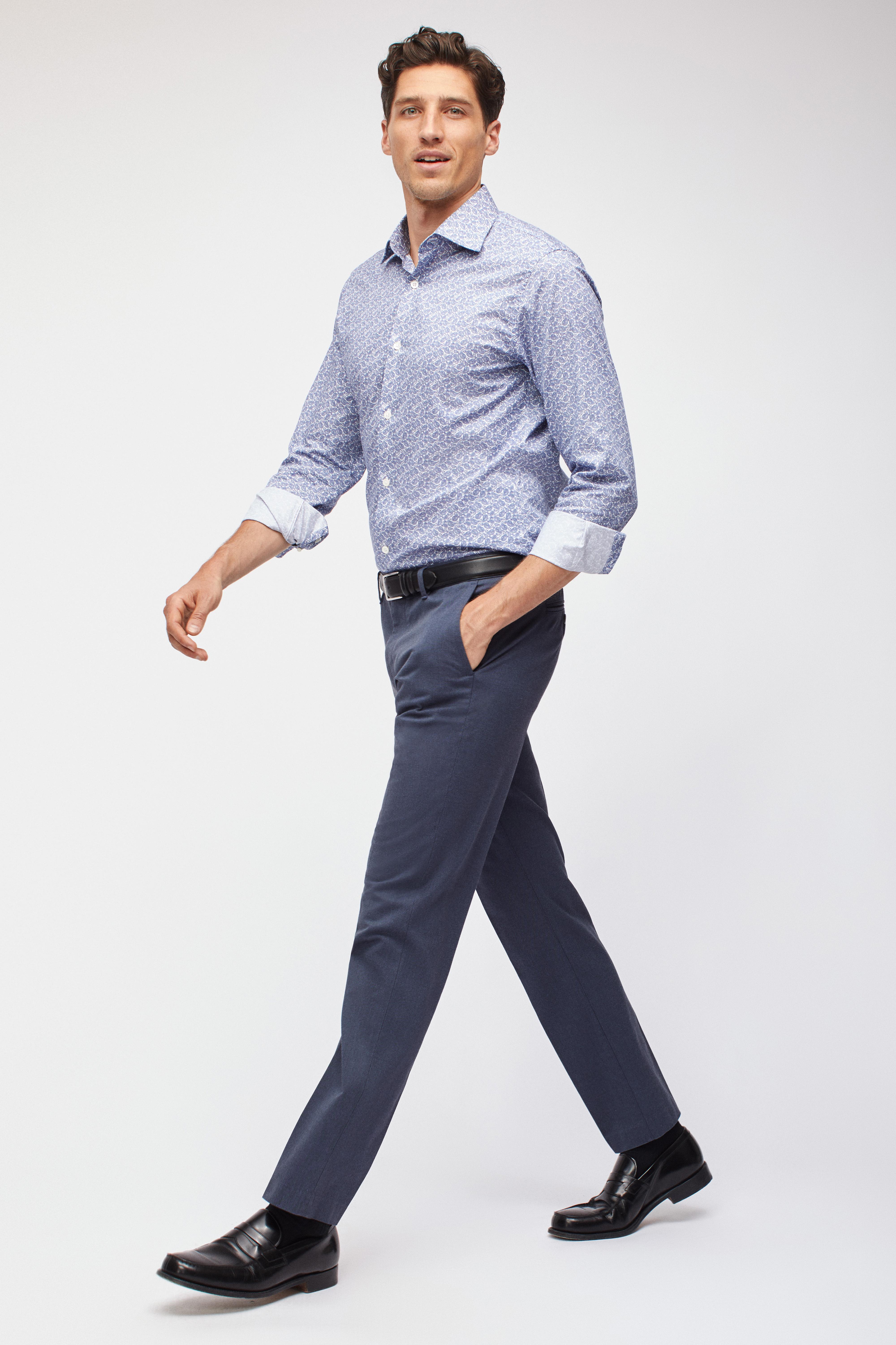 Bonobos Cotton Stretch Weekday Warrior Dress Pants in Blue for Men - Lyst