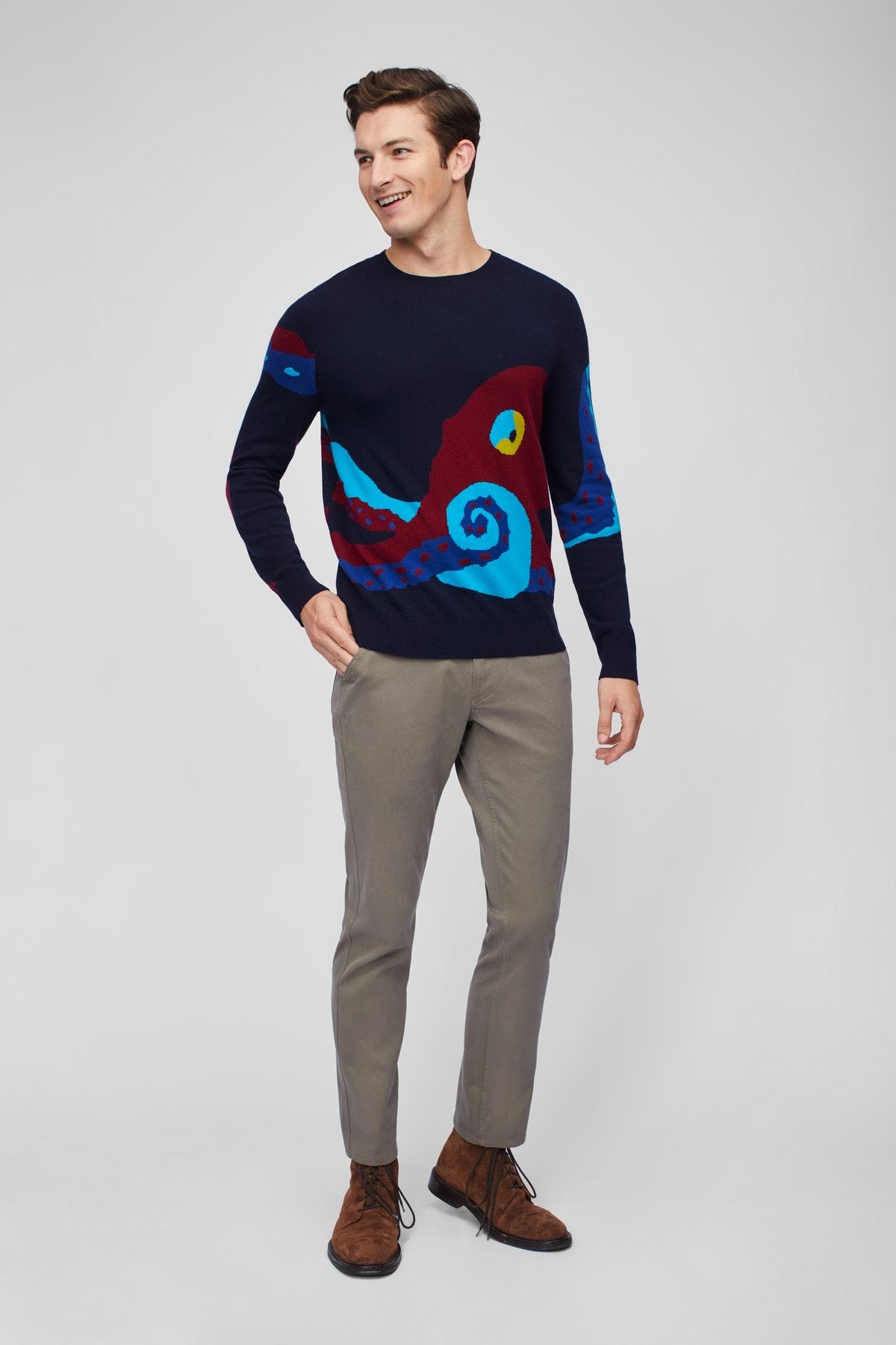 brooks brothers octopus sweater