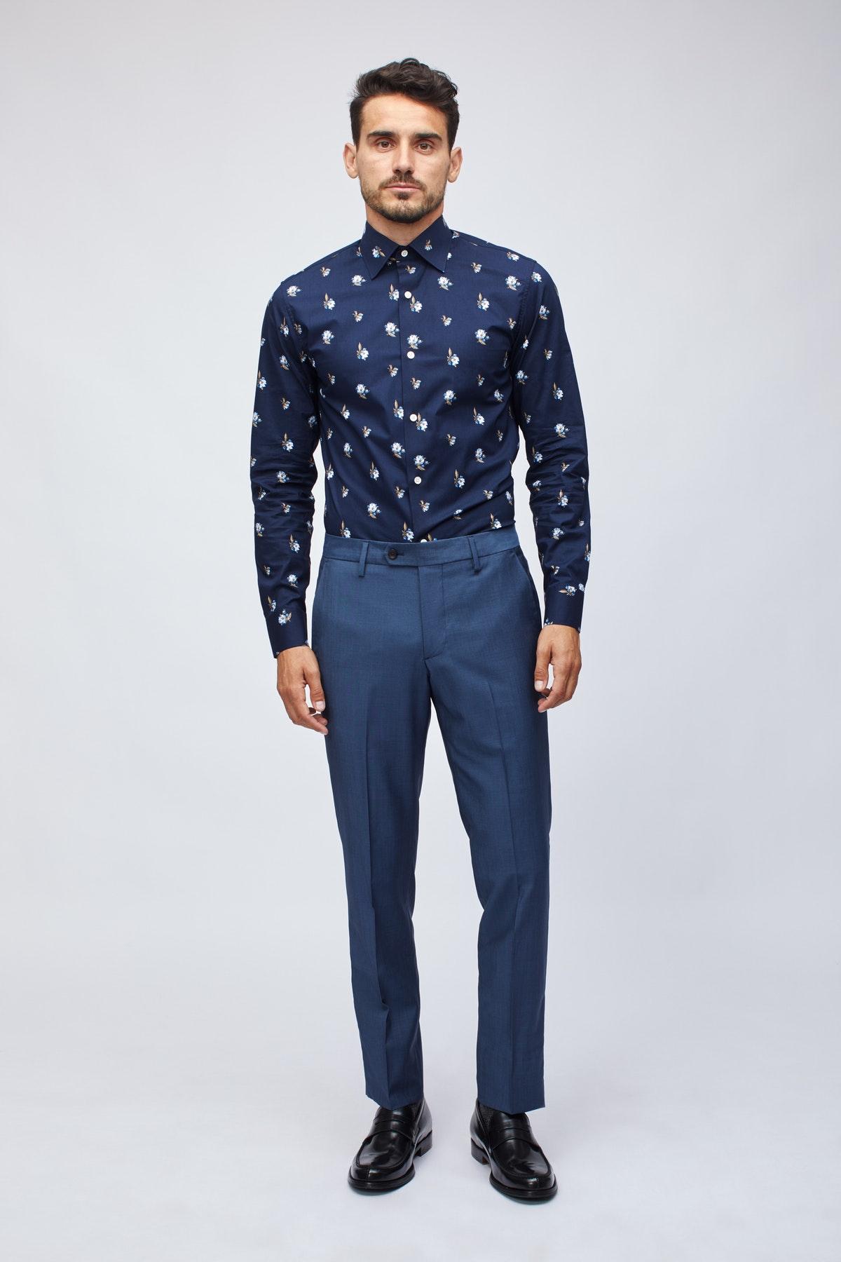 Bonobos Jetsetter Stretch Italian Wool Suit Pant in Blue for Men Lyst