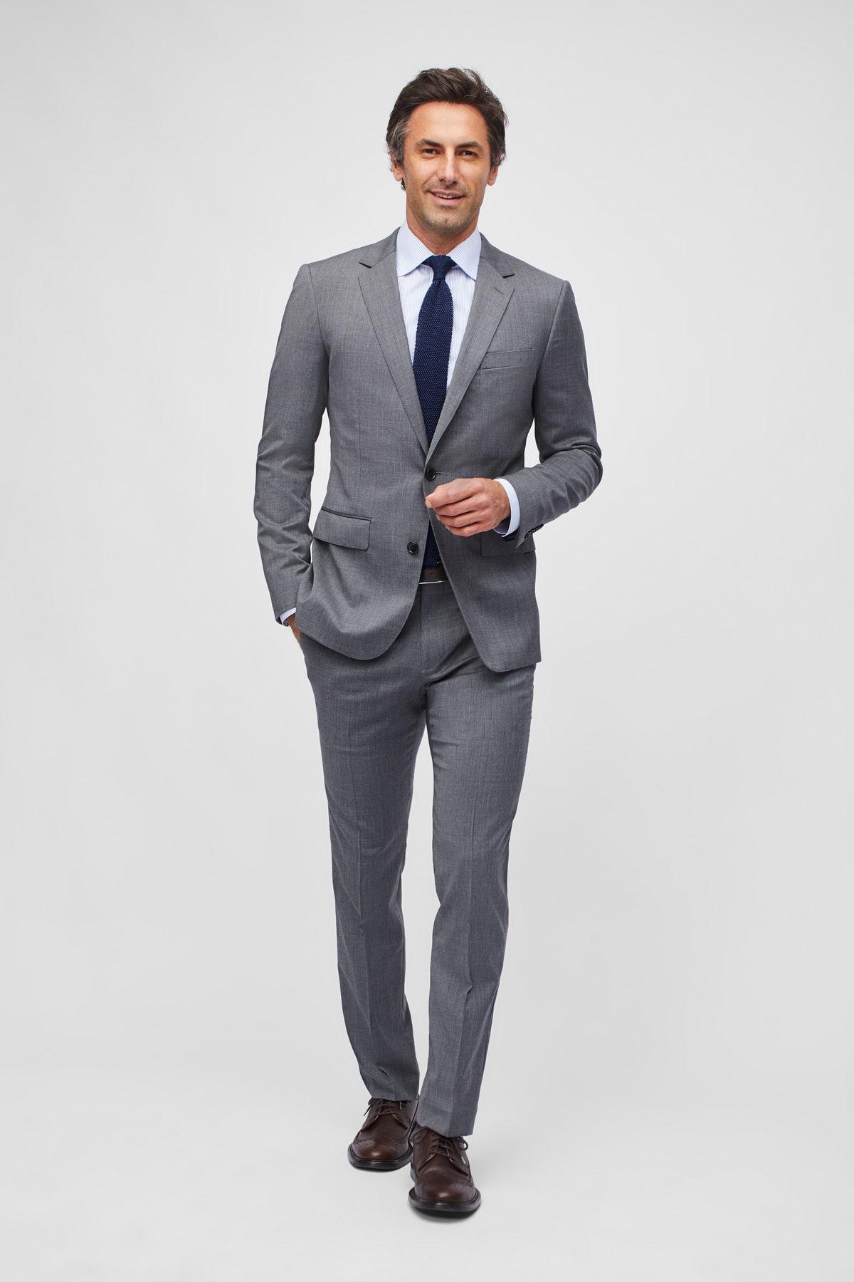 Bonobos Jetsetter Stretch Wool Suit Jacket in Grey (Gray) for Men Lyst