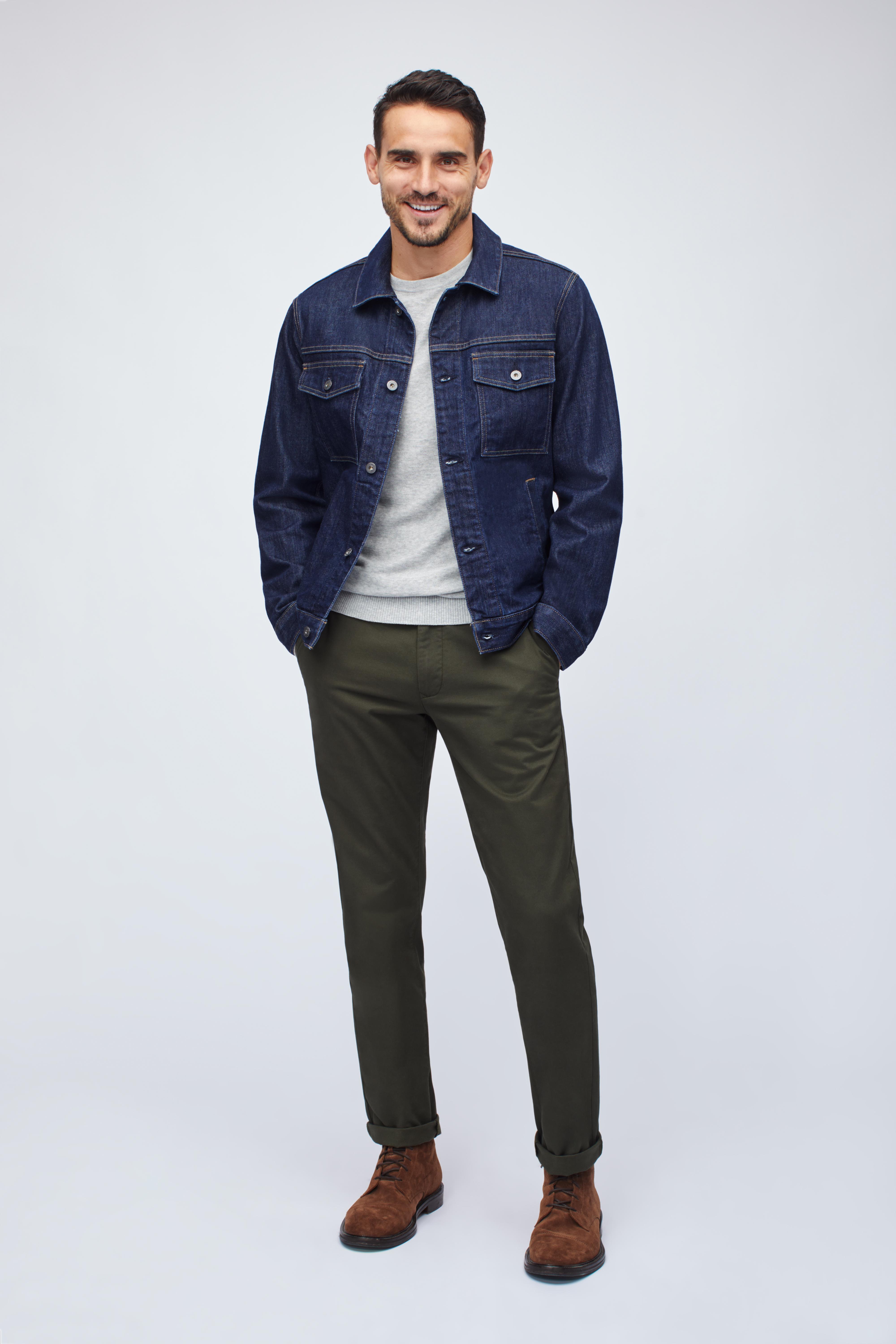 Bonobos The Stretch Denim Jacket in Rinse (Blue) for Men Lyst