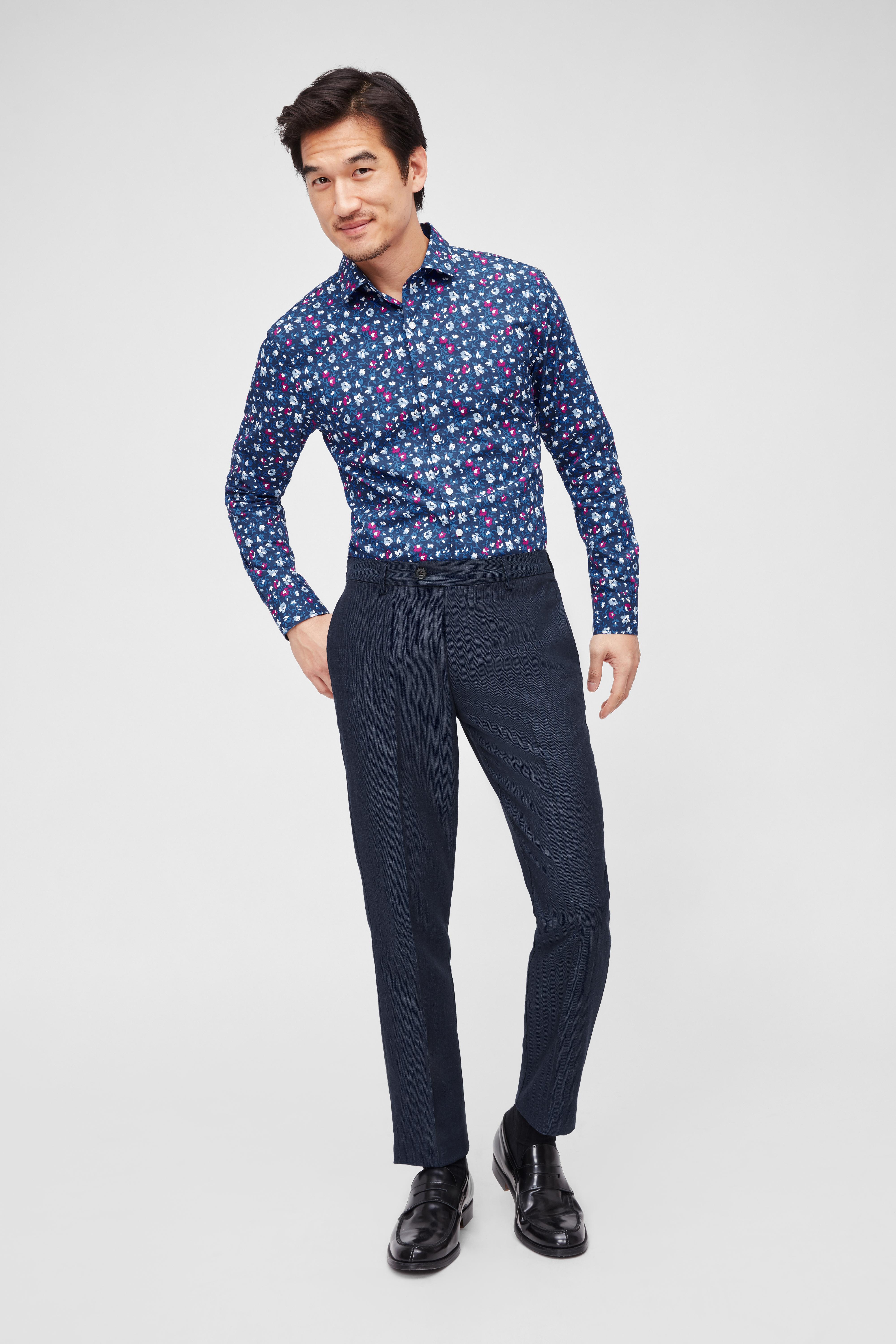 Bonobos Cotton Italian Lightweight Dress Pants in Blue for Men Lyst