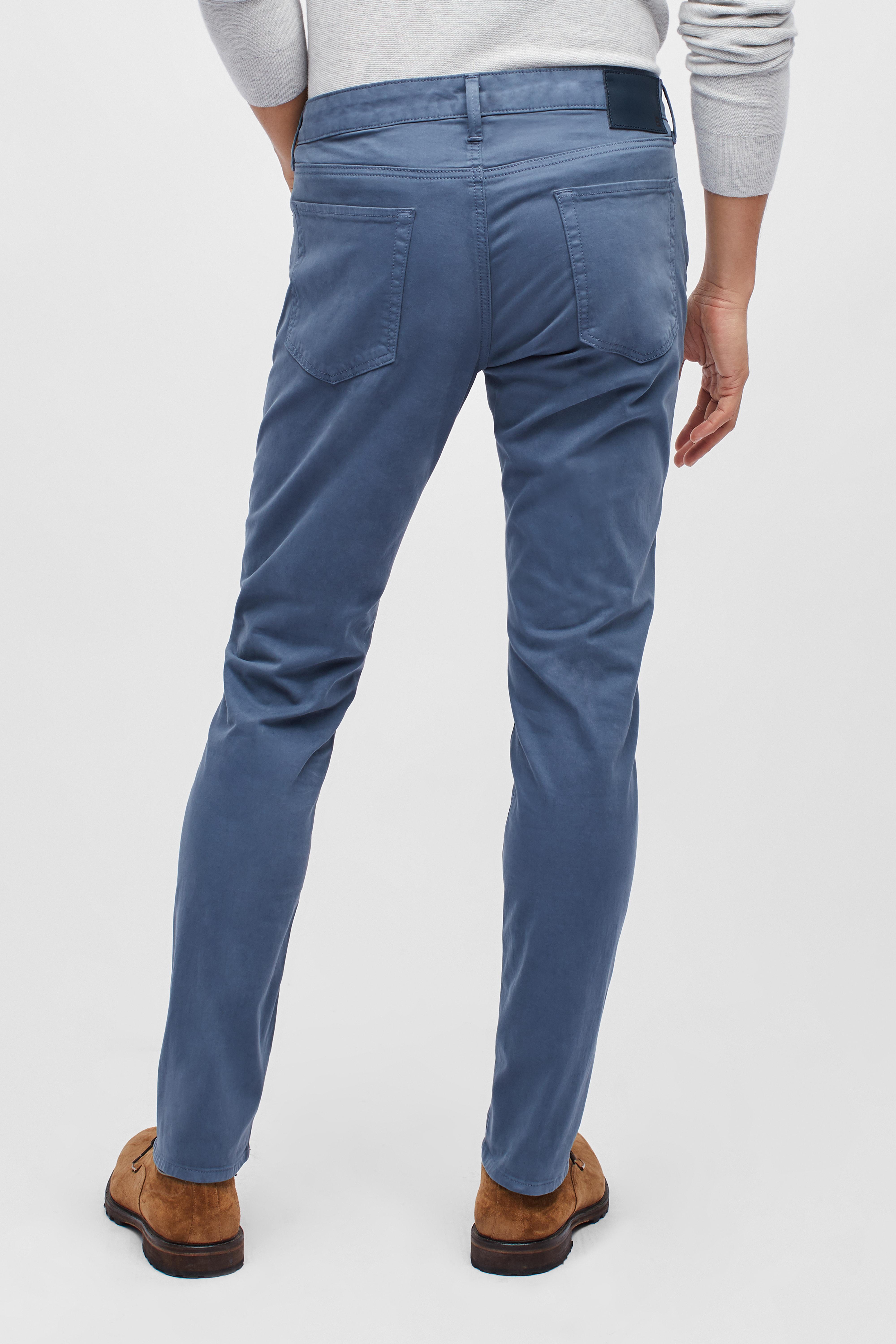 Bonobos Cotton Italian Soft 5-pocket Pants in Midnight (Blue) for Men ...