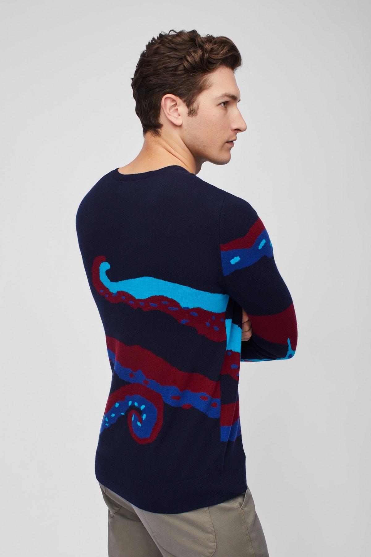 brooks brothers octopus sweater