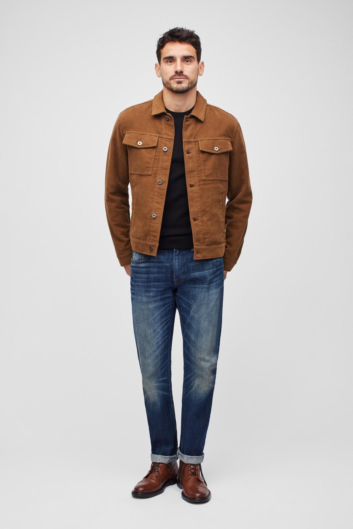 moleskin trucker jacket