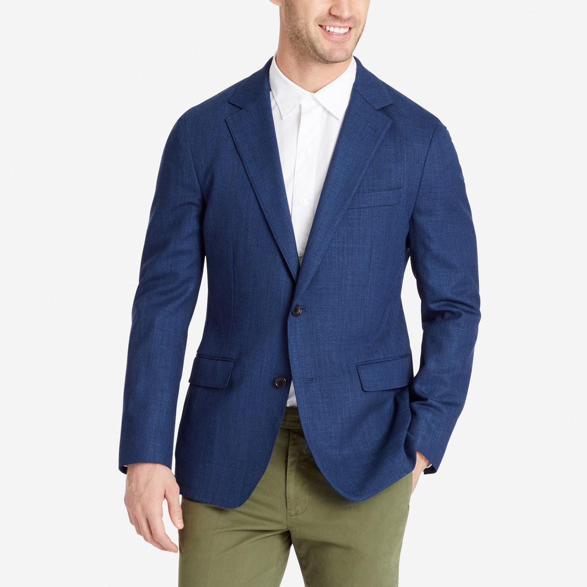 Bonobos Wool The Jetsetter Unconstructed Blazer in Bright Navy (Blue ...