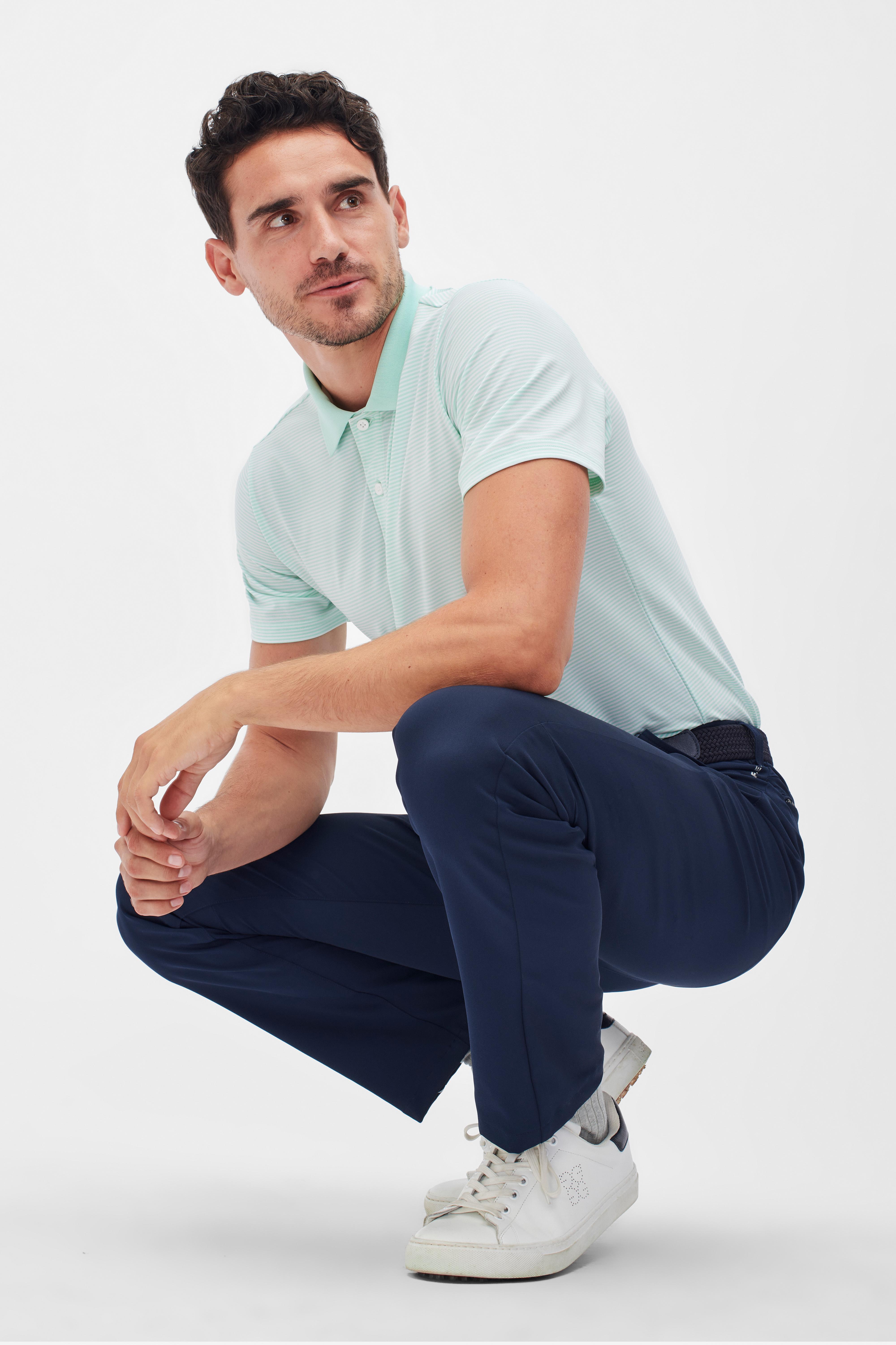 Bonobos Synthetic The Performance Golf Polo in Blue for Men Lyst