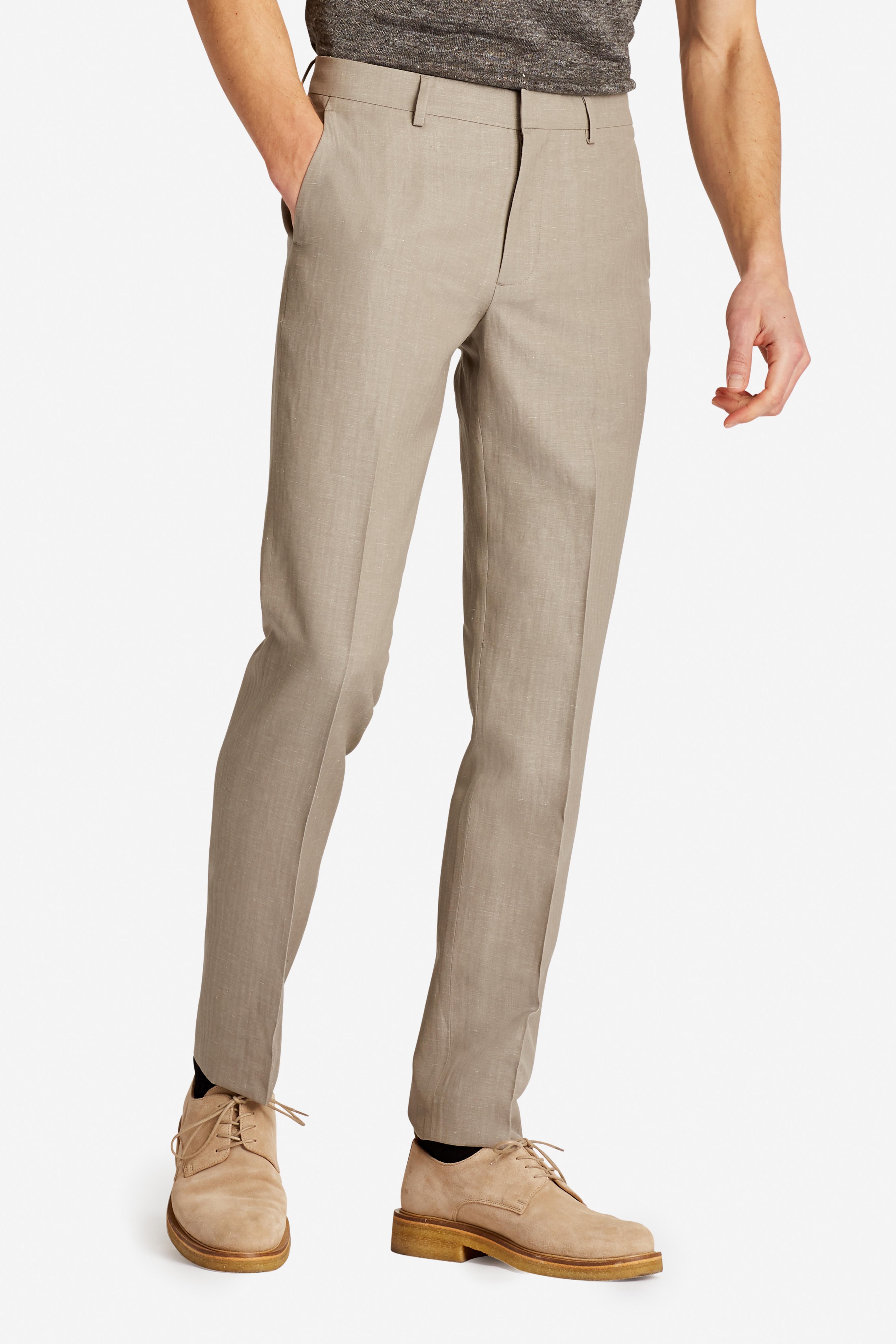 Bonobos Italian Stretch Wool Dress Pants in Brown for Men Lyst
