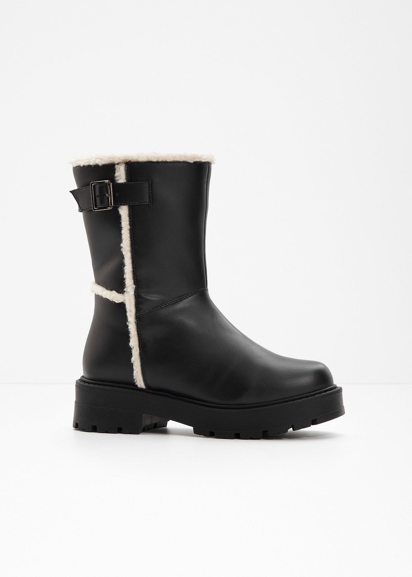 Damen-Stiefel von bonprix in Schwarz Lyst DE